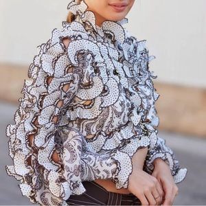 🦄NWT Zimmermann Zippy Fan Bodice AU0 US4